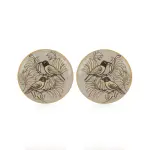 Ivory Riad Cufflinks | Moorish-Inspired Enameled Cufflinks | Jaipurio